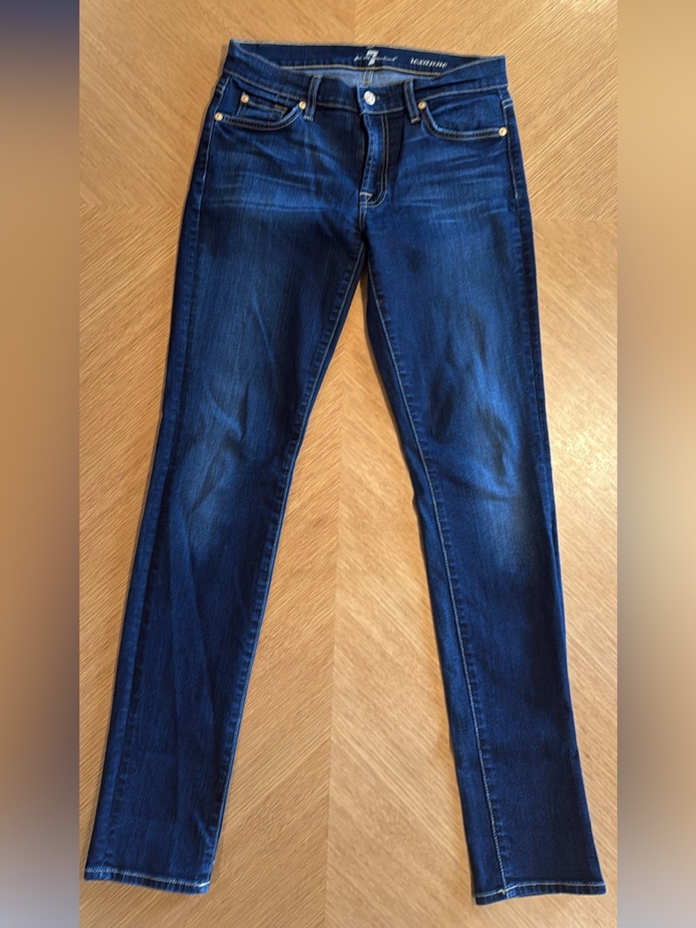7 For All Mankind Indigo Skinny Jeans